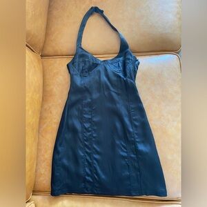 NWT Black Halter Dress